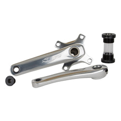 Sinz Elite 2-Piece BMX Cranks - Silver | MoJo BMX