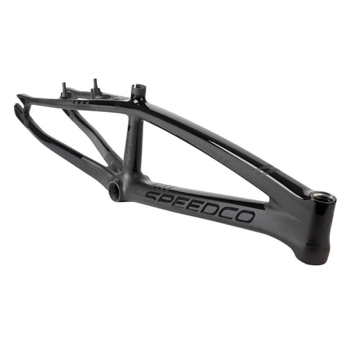 Speedco Velox v3 Carbon BMX Race Frame-Stealth Black