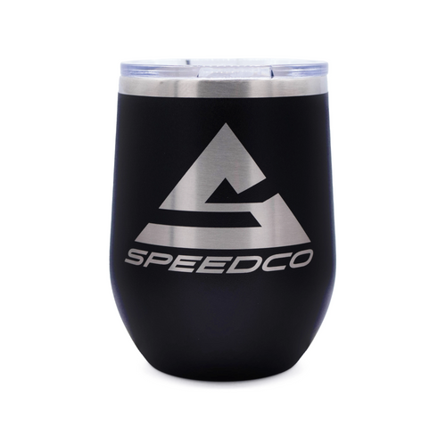 Speedco Wine-Glass Black-12oz