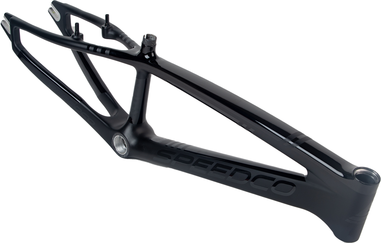 Speedco Velox v3 Carbon BMX Race Frame Stealth Black MoJo